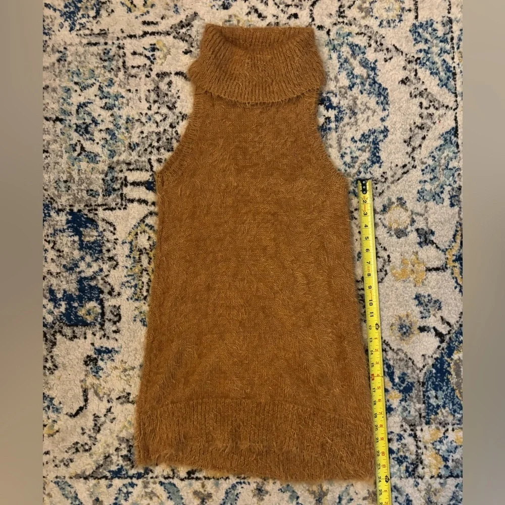 Show Me Your MuMu Sleeveless Fauna Dress Cognac Knit - Picture 8 of 9